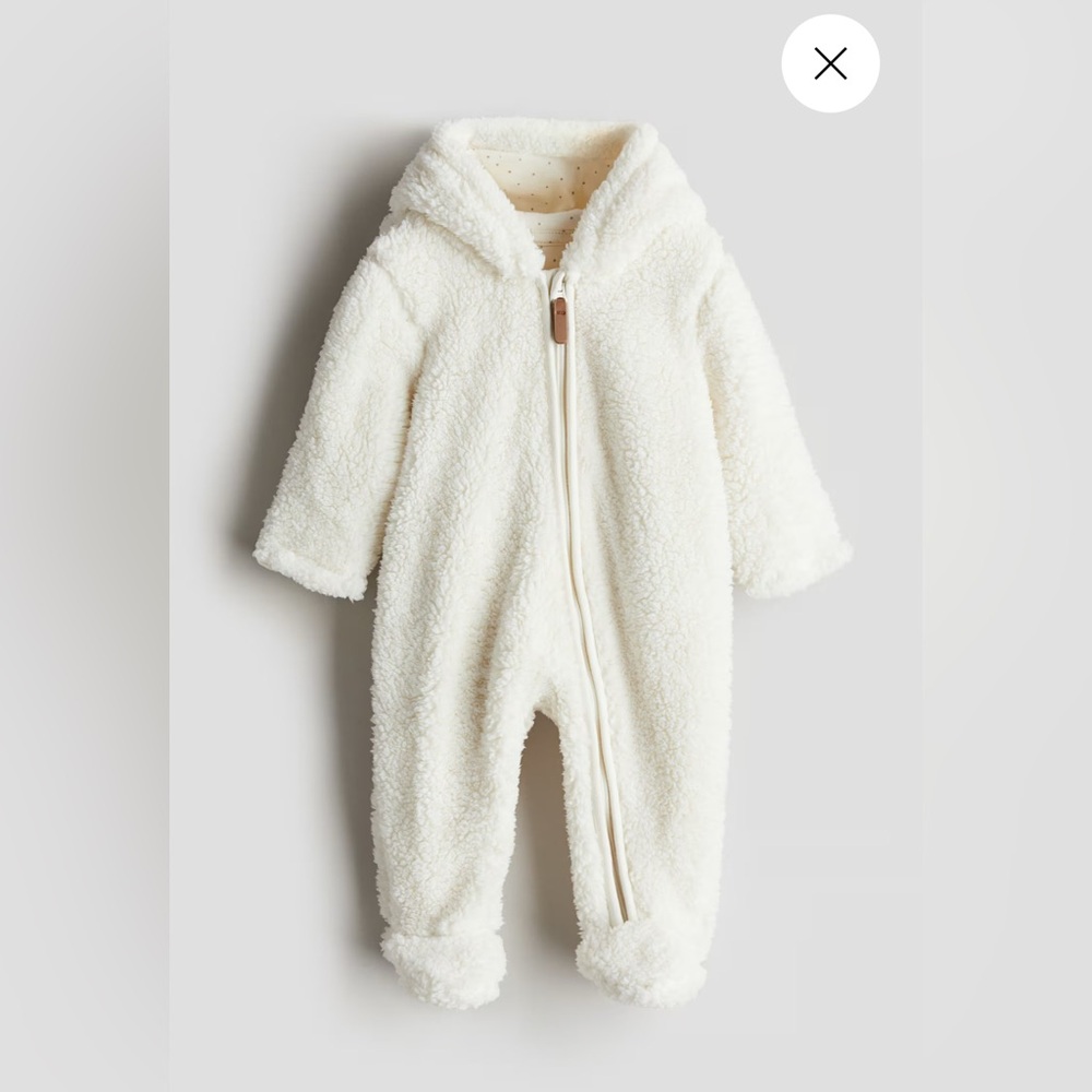 H&M Pile Bunting with Ears